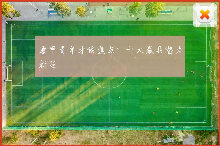 意甲青年才俊盘点：十大最具潜力新星